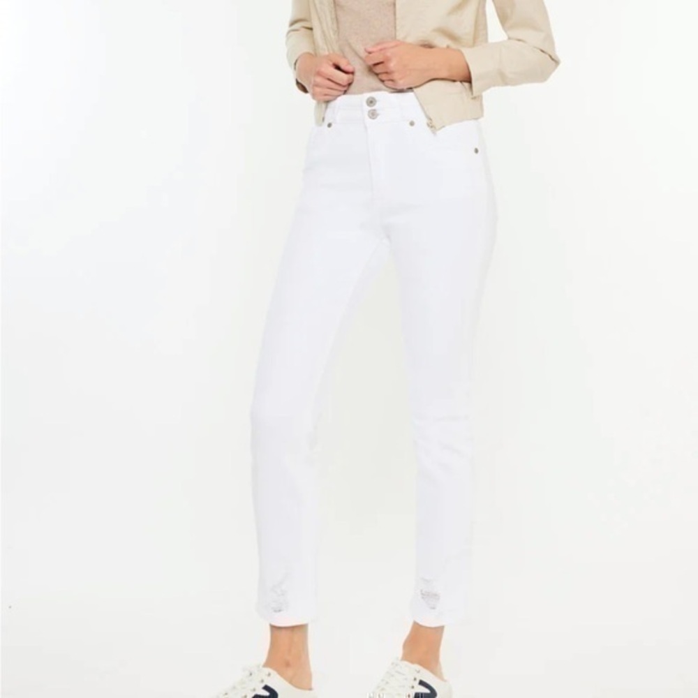 Kancan Cadence Ultra High Rise Slim Straight Leg Jeans SIZE 7/27